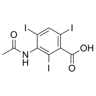 Acetrizoic acid Structure